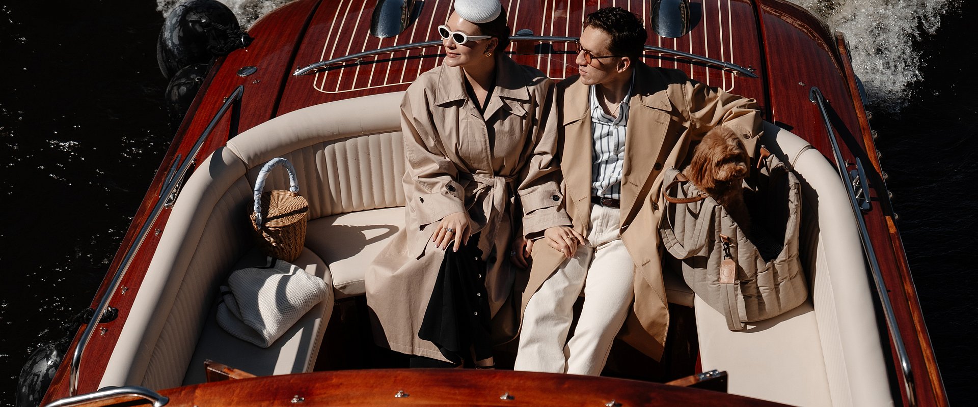 Picnics and boat trips along rivers and canals in the company of Four Seasons Catering